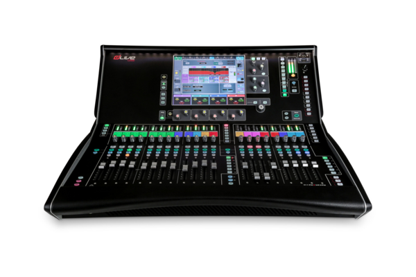 DLIVE C CLASS C2500 20 FADER SURFACE, 12" TOUCHSCREEN, 1 OPTION I/O PORT